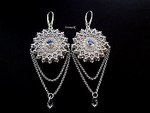 Náušnice - Silver Mandalas - 3859115_