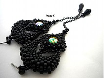 Náušnice - Black swans - 4042338_