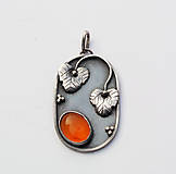 Náhrdelníky - Karneol pendant - 4751954_