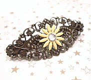  - Vintage spona s krištáľom Swarovski - 1031265