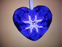  - Srdiečko 3otiene fialovej - 1069902