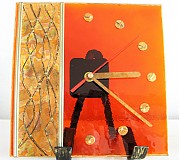 - Hodiny - Orange - 1076457