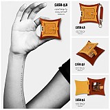  - CASH-ka Brown and small yellow ornaments - 1087756