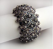 - Diamantový náramok - kráľovsky modrý - 1093935