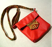  - kabelka mini- red - 1097233