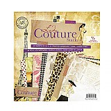 - sada papierov 30,5x30,5cm Lady Couture / prechádzka Parížom - 1113614