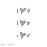  - REFLEXNY PRVOK -  i love dog 2ks - 1133308