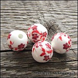  - Porcelánová guľôčka, Ø12mm - 1 ks - 1144723