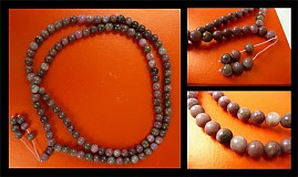  - budhistický náramok-náhrdelník mala - 1183143