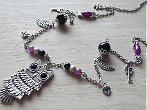 - Náhrdelník sovička silver - 1184745
