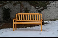  - žlutá lavička - 1197565