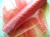 - lososová organza - 122217