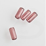  - Akrylické KORÁLKY Valček 10x4mm FIALOVÉ /10ks - 1231190