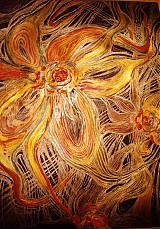  - Golden flowers - 1256200