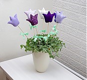  - Jarné tulipány-fialové - 1263104