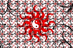  - Slnko, kvety, jin a jang - 1267773