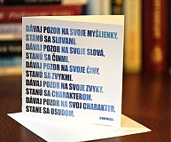  - DÁVAJ POZOR NA SVOJE MYŠLIENKY... - 1271096