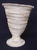  - Postriebrená váza - 1283474