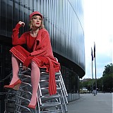  - Šaty CLAIRE - úpletové ,cípaté - 1287312