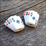  - Hracie karty, 15 x 16 mm - 1 ks - 1308652