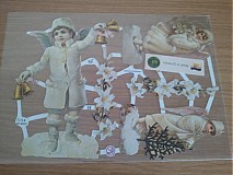  - decoupage papier-vianocne anjeliky - 1321224