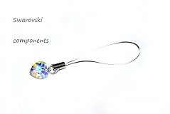 - prívesok na mobil swarovski biely - 1327105