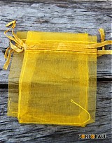 - Organzový sáček žlutý - 1327743