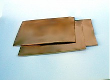 - plech medený 10x 8 cm - 1329337