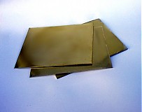 - plech mosadz 20x10 cm - 1331405