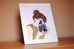  - .girl with camera. - 1332583