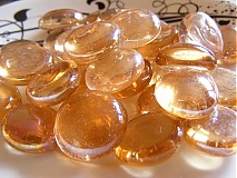  - sklíčka leské-orange - 1335006
