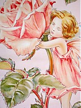  - Sweet Panel Rose, Strawberry panel multi, Petal fairies panel pinkulti,  - 1364179