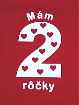  - Tričko Mám 2 rôčky - 1364846