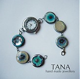  - Tana sperky - keramika/platina, hodinky - 1365201