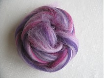 - Merino vlna melírovaná fialová 20 g - 1381473