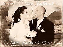  - love forever - aj z vašej fotky môže byť nálepka na hrnček - 1383163