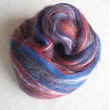 - Modré nebo - melírovaná merino vlna 20 g - 1383895