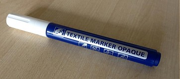  - Fixa na textil - biela nepriehľadná - 1386221