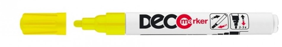 - Deco-marker žltý - 1388463