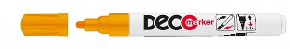  - Deco-marker oranžový - 1388607