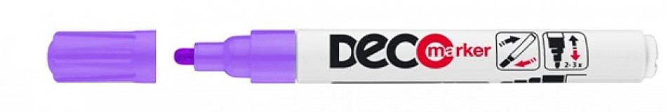  - Deco-marker fialový - 1388654
