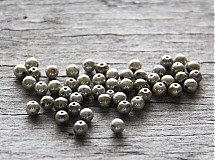 - Sivozelené guličky 6mm 15ks - 1398210