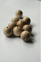 - Drevene koralky natur - 1409684