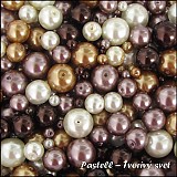- Perly sklenené - 50 g (cca 120 ks) - 1417648