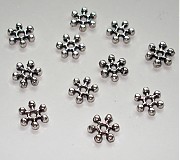  - Medzikus kovový Ø 8 mm - starostriebro (1 ks) - 1419976