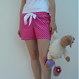  - Pyžamové kalhoty krátké vel.M - pink - 1420038