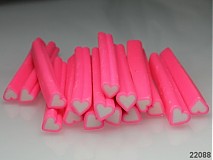 - 22088 Korálky FIMO tyčinky SRDCE 50/5, bal. 2ks - 1421607