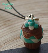 - Muffin After Eight - Fimo, na mobil - 142824