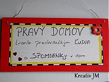  - Tabuľka - Domov - 1434194
