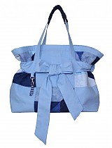  - Modrá patchwork taška - 1443262
